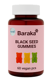 Жевательные конфеты мишки с маслом черного тмина Baraka